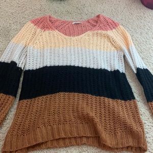 AE multicolor sweater